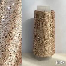 50g Sequin Yarn Shiny Sequin Thread For Hand-Knitting, Handcraft DIY Clothing, Bags, Hats And More - Multicolor - View 31
