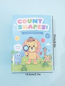 Buku Kerja Edukasi Anak untuk Berhitung dan Menggambar, Buku Mewarnai Matematika Kartun yang Menyenangkan, Buku Aktivitas Pelatihan Logika untuk Pembelajaran Awal, Hadiah Pembelajaran untuk Kembali ke Sekolah - MultiWarna - View 12