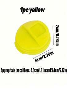 1/3/6pcs Beverage Can Lids, Creative Drink Can Splash Guard Covers, Drink Freshness Anti-Spill Lids, Reusable Leak-Proof Beverage Can Covers For Party, Holiday, Outdoor, Standard Size Cans, Can Accessories - Multicolor - View 15