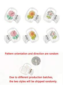 Tulip, Cherry Blossom, Sunflower 3D Pattern Portable Toothbrush Cover, Transparent Travel Toothbrush Storage Box, Toothbrush Head Protective Clip, Toothbrush Storage Clip, Toothbrush Dust-Proof Protective Sleeve, Portable Design Easy To Carry, Dust-Proof Cover, Suitable As Gifts For Couples, Friends, Family, Teachers, Travel Enthusiasts, Essential For Home, Dorm, Vacation, Suitable For Birthday Gifts, Back To School Gifts, Wedding Accessories, Spring And Summer Essentials - Multicolor - View 12