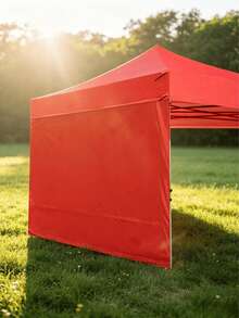 2x3m/6.6x10ft Windproof Sun Shade Canopy Tent, Includes 1pc Side Wall Cloth, Made Of Thickened Waterproof Oxford Fabric, UPF 50+ Sun Protection, Excludes Frame And Top Canopy Cloth, Camping Equipment - Multicolor - View 5