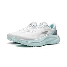 Li-Ning Yueying 6 Women's Running Shoes Cushioning Protection Long Distance Walking Low-Intensity Training ARHV016 - White/Silver - View 3