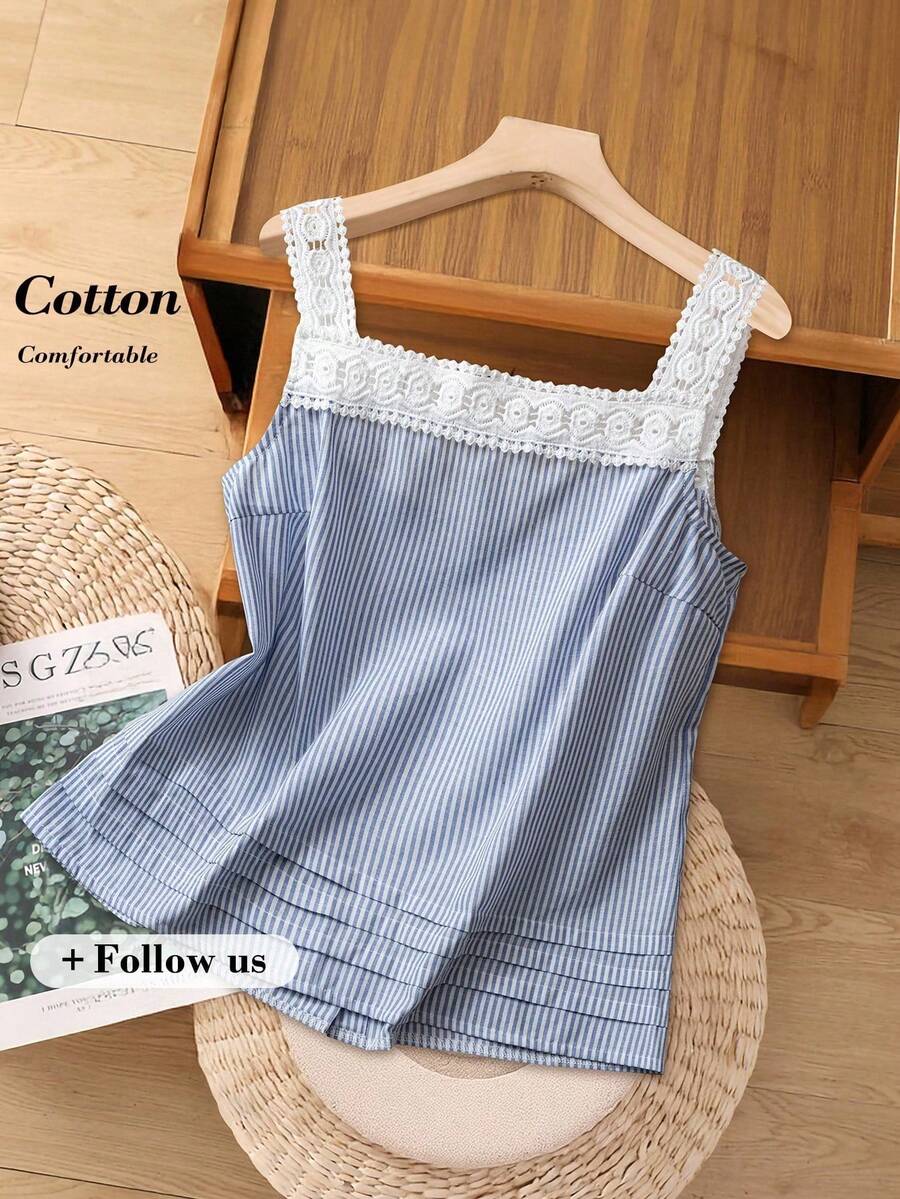 Camisa de mujer azul marino, casual, cómoda y elegante, para primavera/verano - Blanco - Ver 1