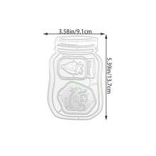 Summer Bottle Shaped Cutting Die Card Making Summer Soda Cutting Die DIY Handmade Scrapbook Journal Embossing Decorative Paper Art Decoration - Silver-white - View 8
