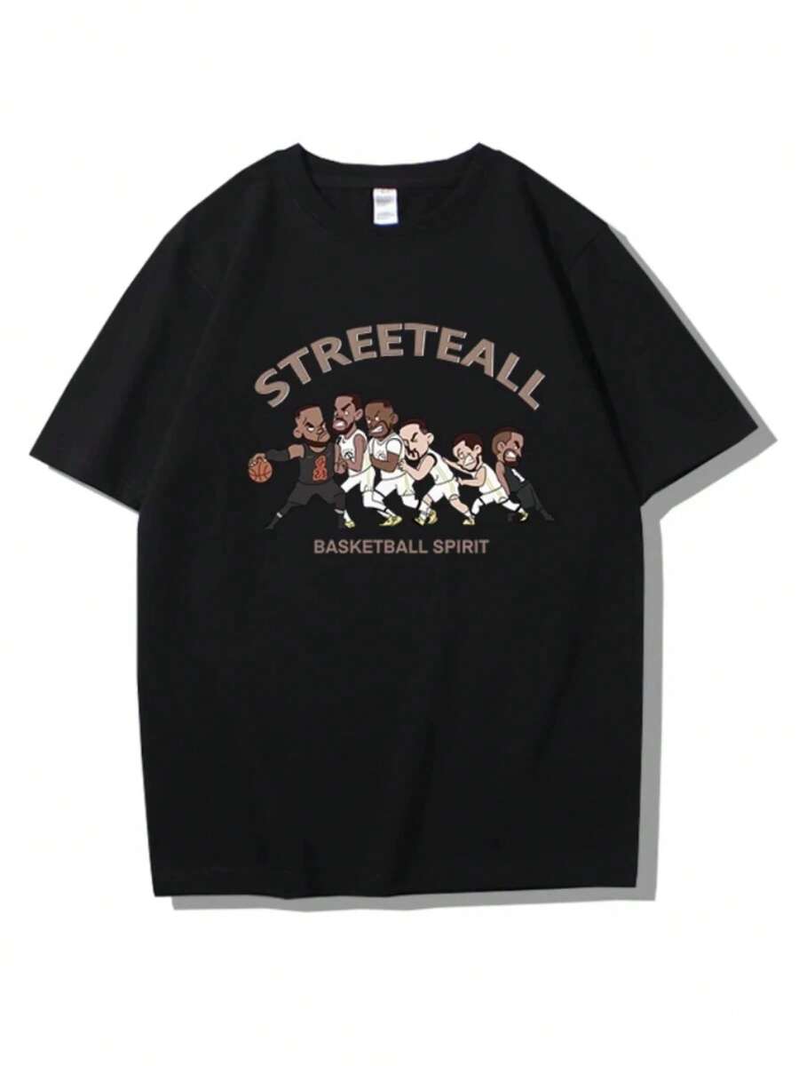 Men T-Shirts - Black - View 1