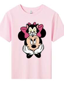 Disney Teen Girls T-Shirts - Pink - View 2