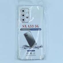 適用於 Galaxy A57 5G/A37/A56 5G/A55 5G/A55/A54 5G/A54/A36 5G/A36/A35 5G/A35/A34/A26 5G/A25 5G/A17/A16/A15 5G/A15/A14/A07/A06/A06 5G/A05S/A05/A52/A52s 5G 及其他機型。包含透明防摔手機殼與黑色磨砂殼。具備鏡頭保護、防指紋、高清晰度、防摔、防刮功能。保護手機背蓋與邊框免受日常碰撞。由輕量、柔軟的 TPU 材質製成。 - 無色 - 查看 58