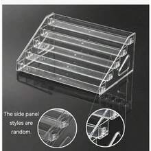 1pc Model Collection Display Stand, Model Collection Display Stand, Acrylic Material Mini Model Display Box - Transparent Desktop Organizer - Transparent - View 7