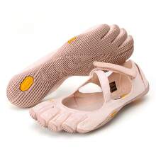 FiveFingers V-Soul Women Mary Jane Barefoot Shoes, Minimalist Non Slip Five Toe Flat Sneakers For Yoga Pilates Dance Indoor Workout - Powder Blue - View 6