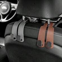 Gancho multifunción oculto universal para respaldo de asiento de coche, organizador creativo de almacenamiento para asiento trasero - Multicolor - Ver 4