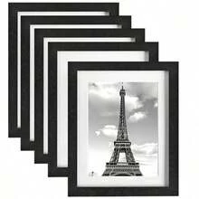 3 PiecesPicture Frame Set | Can Be Placed Horizontally Or Hung | Can Be Placed Vertically Or Horizontally | Suitable For Any Decor Style And Photo Theme | Gift And Holiday Decoration | Home Decor Accessory | Commemorative Picture Frame - Multicolor - View 1