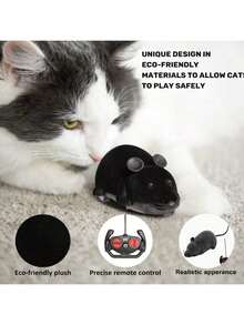 Wireless Remote Control RC Mouse Toy, Cat & Dog Interactive Toy - Provide Entertainment And Stimulation For Your Pets! - Mouse Toy - View 4