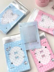 50pcs/Set Idol Photocard Protector Poca Card Sleeves Kawaii Print Card Holder Card DIY Candy Packaging School Stationary - Packaging Bags - View 2