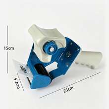 1pc Tape Gun Tape Cutter Tape Dispenser, Metal Packaging Tape Dispenser Gun Box Sealer, Suitable For Home And Warehouse Box Sealing, Back To School Season, School Supplies, Office And Study Supplies/Tape, Adhesives And Fasteners/Tape Cutter, Carton Sealer, Box Sealer, Tape Dispenser, Box Sealing, Tape Dispenser, Packaging Tape Dispenser, Tape Gun, Packaging Tape Dispenser, Packaging Tape Roller, Handheld Roller - 2 Inches - View 6