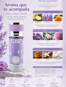 Perfume Árabe 250ML para Mujer en Spray, Fragancia Floral y Dulce de Larga Duración, Aroma Elegante y Sofisticado para Uso Diario - Morado - Ver 2
