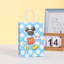 Themed Gift Paper Bag, Embossed Birthday Party Kraft Paper Candy Bag - View 2