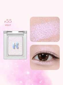 HOLIKA HOLIKA 我的最愛眼影盤 55 VIOLIT | 純色眼影 | 柔和中性灰色調，持久顯色，含亮片，透明水彩質地 | 易搭配眼影盤 | 韓系彩妝，韓國化妝品 - #55 - 查看 2