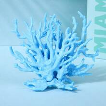 1pc Multi-Color Coral Decor, Seascape Home Decoration, Resin Coral Ornament For Aquarium Background - Multicolor - View 12