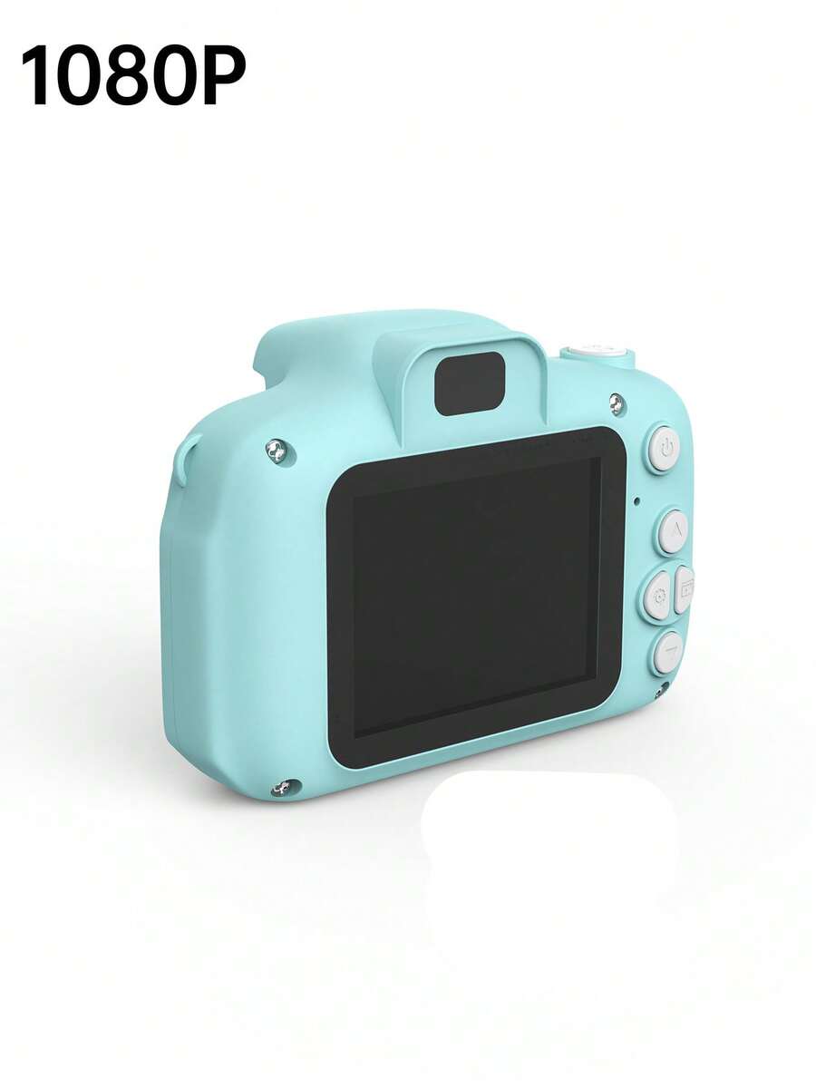 1080P Mini Portable Digital Camera, Rechargeable Camera With 2-Inch Screen And 15MP Resolution, Suitable As Christmas/Birthday Gift For 3-12 Years Old Boys And Girls, Includes 1 TF Card And Card Reader