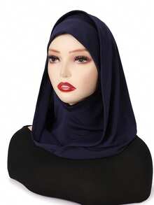 1pc Convenient Breathable Instant Sports Hijab For Modest Muslim Women - Multicolor - View 12