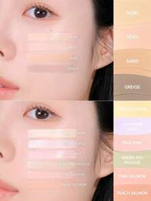 HOLIKA HOLIKA MY FAVE PIECE 遮瑕棒 02，全效遮瑕棒，輕鬆遮瑕。享受飽滿可疊加的顯色度，易於暈染，打造自然妝感。大尺寸適合所有膚色。2g/0.07 Oz. - #02 - 查看 6
