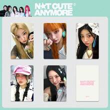5pcs Ill-IT Card, Not Cute Anymore Photocard, K-Pop Fans Merch Goods, Wonhee, Iroha, Yunah, MOKA, Minju Card, Collectible Card, Can Be Stored In Card Holder, Wallet, Passport And Other Places, Travel Photo Check-In Card, Friend Gift, Birthday Gift - Multicolor - View 10