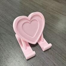 Supporto per telefono a forma di cuore | Supporto universale stampato per tablet, organizzazione da scrivania, adatto per casa, ufficio, decorazione per feste, perfetto per compleanno, vacanza, matrimonio/compleanno, vacanza, regalo per la sposa, regalo per la damigella d'onore, addio al nubilato, senza alimentazione richiesta - multicolore - Visualizzare 15