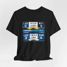 Dodgers Back To Back Championship Unisex Short Sleeve T-Shirt - màu đen - Xem 1