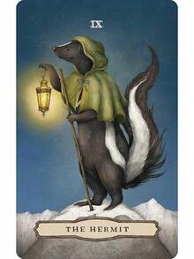 Tarot Of Woodland Wardens Deck, 52-Card Whimsical Forest Animal Tarot Cards With Guidebook, Nature Themed Divination Set VQJD - Default - View 6