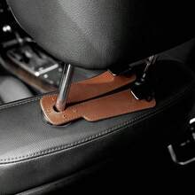 Gancho multifunción oculto universal para respaldo de asiento de coche, organizador creativo de almacenamiento para asiento trasero - Multicolor - Ver 8