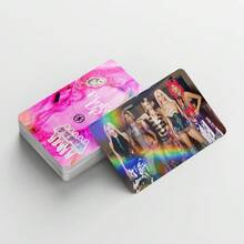 124件 KATSEYE 數位單曲 Pinky Up 主題收藏卡與貼紙套裝，Sophia、Lara、Yoonchae、Megan、Daniela、Manon 明星 LOMO 卡、粉絲支持明信片，K-Pop 收藏周邊商品。124件 (60張卡 + 64張小貼紙) - 單件 - 查看 5