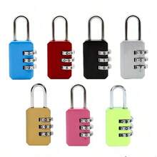 1pc Heavy Duty Metal Padlock - 90/180 Degree Rotating Security Lock, Suitable For Barn Doors, Bathroom Sliding Doors, Garage, Bedroom, Cabinets - Durable Anti-Theft Door Lock, Commercial Grade Home Security Product - Multicolor - View 11