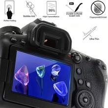 3pcs Ultra Transparent Tempered Glass Screen Protector, Compatible With SONY A7R5/A7RM5/A7R V/NEX-5T/NEX-5R/NEX-5C, 9H Hardness, Scratch Resistant, Bubble-Free Fit, Full Edge Coverage, Seamless Fit, Shatterproof Material, Durable Camera Glass - View 3