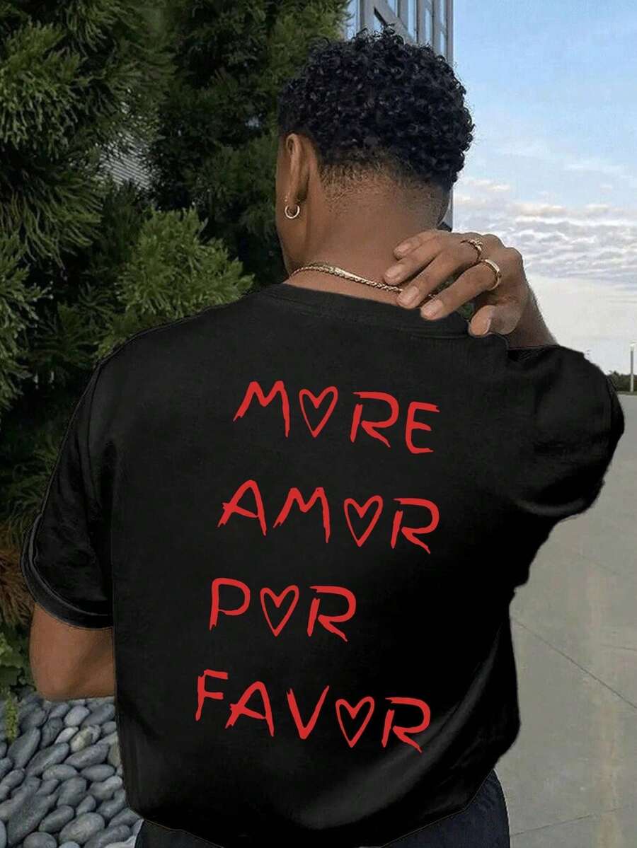 Men T-Shirts - Black - View 1