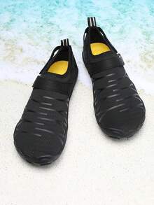 New Men Water Shoes Quick Dry Non-Slip Five Finger Shoes Outdoor Upstream Wading Swimming Barefoot Aqua Shoes Lightweight Sneakers - Black - View 9