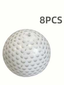Inflatable Golf Pattern Beach Ball, PVC Material Golf Ball Pool Toy, Suitable For Summer And Pool Party Decoration Balls - Multicolor - View 9