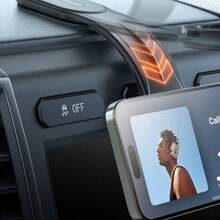 彈性磁吸車用手機支架 - 可調節鋁合金支臂、360°旋轉、塑膠設計可自訂視角、無需固定安裝、防刮耐衝擊、相容 iPhone 及所有智慧型手機 - A - 查看 4