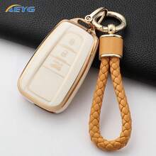 Casing Kunci Mobil TPU Baru, Untuk Ta 2018-2022 Camry, Corolla, Avalon, RAV4, dan Lainnya, Pelindung Remote Control Anti Jatuh & Tahan Aus, Pas Sempurna - Model  B - View 8