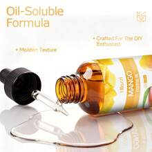 Hllozzi Aceite Esencial de Mango, Dulce con una Acidez Refrescante. Hidrata y Nutre Profundamente la Piel, Dejándola Suave, Lisa y Radiante. Apto para Todo Tipo de Piel. Ideal para Masajes, Cuidado de la Piel y Cuidado de las Uñas. - mango - Ver 4