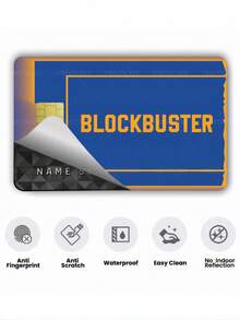 1pc Credit Card Cover Sticker Protective Card Sleeve, Pattern PVC Material Anti-Fingerprint Durable Scratch-Resistant Wear-Resistant Skin, Party Birthday Gift, Suitable For Men And Women, Small Chip Cards, Bank Cards, Credit Cards, Transportation Cards, Key Cards, Student Campus Cards Personalized DIY, Privacy Protection - Multicolor - View 5