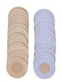 2/50/100pcs Disposable Nipple Covers, Seamless Breathable Self-Adhesive Invisible Breast Pads, Women's Lingerie Accessories, Low-Cut Evening Dress Bra, Anti-Exposure Nipple Covers, Wedding Photography Supplies, Bridal Accessories - One Size Fits All - View 5
