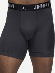 Nike Auténtico Jordan Flight Calzoncillos Boxer para Hombre Paquete de 3 HF1882-070 - HF1882-070 - Ver 2