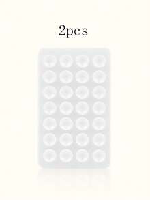 1 pièce Poignée de téléphone en silicone à double face, support de téléphone avec ventouse, support de téléphone adhésif mains libres, convient pour les selfies et les vidéos, support de téléphone avec prise pour les doigts, montable au mur, support de voiture, applicable pour la maison, le bureau, la salle de bain, la cuisine, facile à nettoyer, ne laisse pas de trace, doux au toucher, accessoire de téléphone réutilisable - Multicolore - Voir 26