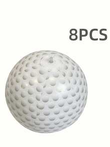 Inflatable Golf Pattern Beach Ball, PVC Material Golf Ball Pool Toy, Suitable For Summer And Pool Party Decoration Balls - Multicolor - View 8