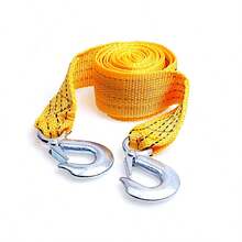 1pc 150-Inch Durable Nylon Tow Rope With Storage Bag - Heavy Duty Towing Rope For Emergency Vehicles And Off-Road Use - Multiple Styles - View 2