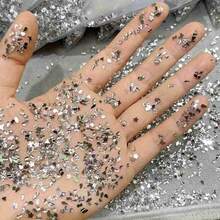 100/500/600/1000pcs 2-3mm Ultra Bright Mini Resin Flat Back Rhinestones Asymmetrical Shape DIY Nail Art Decorations Rhinestone Nail Accessories Nail Supplies - Multicolor - View 6