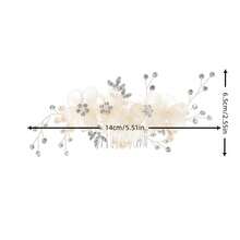 1 Pflanze eleganter ABS-Kunststoff (ABS-Harz) Haarkamm Braut Hochzeit Haaraccessoire für alle Jahreszeiten - Farbe - Übersicht 5