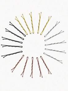 150pcs/Box Simple Straight Hair Clips, Invisible Bangs Hair Clips, Hair Fixing Clips,Claw Clips - Multicolor - View 10