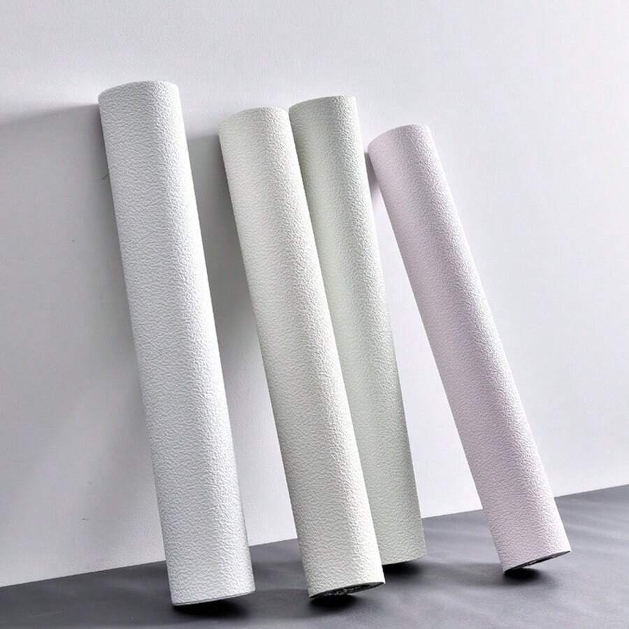 1 Roll Textured Self-Adhesive Thickened Foam Wallpaper, Waterproof And Removable, Suitable For Living Room And Bedroom Wall Decoration (19.69 Inches X 196.85 Inches/19.69 Inches X 393.7 Inches), Decoration Sticker, Peel And Stick Wall Panel, Wallpaper, Spring Decoration, Refresh Your Home, Rama Decoration Sticker