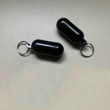 2pcs/Set Floating Boat-Shaped Keychain, Yellow Oval Floating Key Ring, Suitable For Boats, Water Sports Accessories, Suitable For Rowing, Surfing, Fishing And Outdoor Sports - Multicolor - View 8